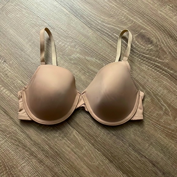 Zivame Padded Wired 3/4th Coverage T-Shirt Nude Bra - Picture 3 of 6